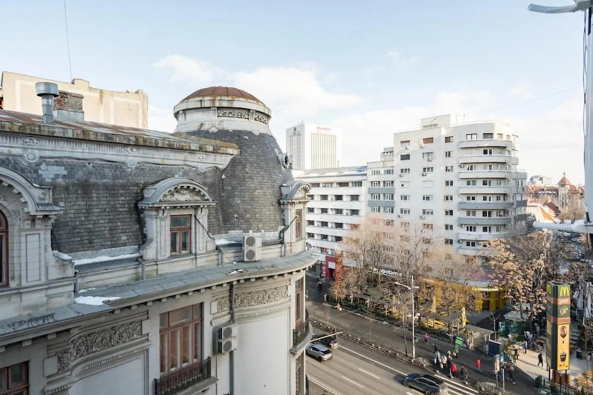 Sunny 2Br Large Flat - Amzei Square Apartment Bucharest