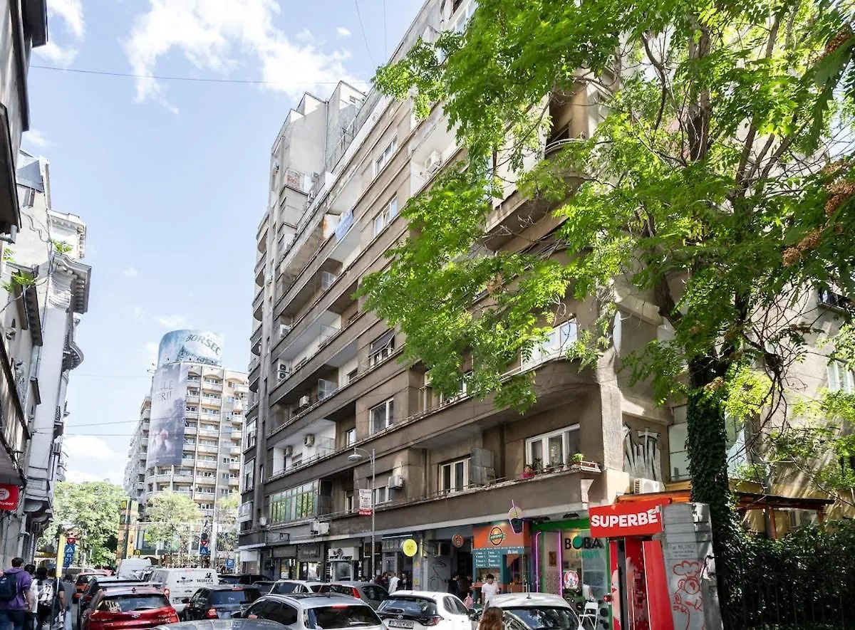 Sunny 2Br Large Flat - Amzei Square Apartment Bucharest 0*,  Romania
