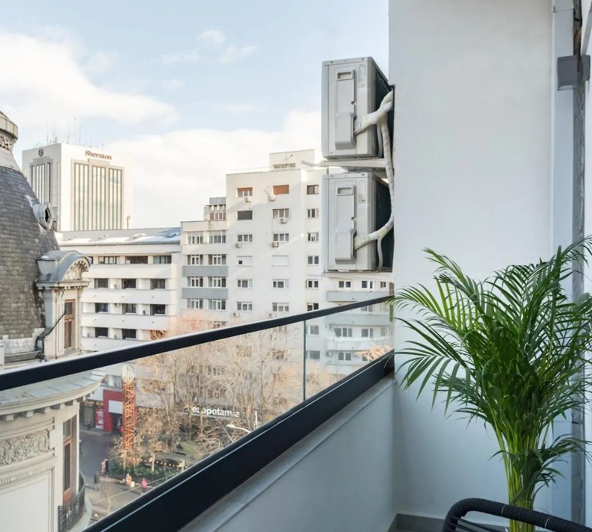Sunny 2Br Large Flat - Amzei Square Apartment Bucharest